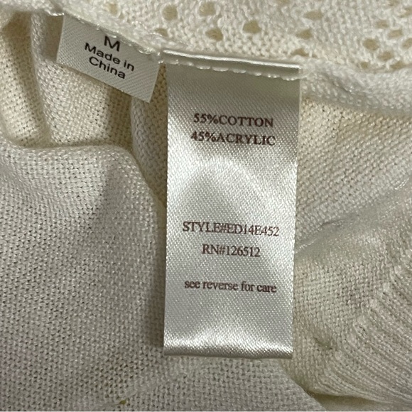 ARATTA SILENT JOURNEY Open Front Cardigan with Floral Back Detail - Picture 10 of 10